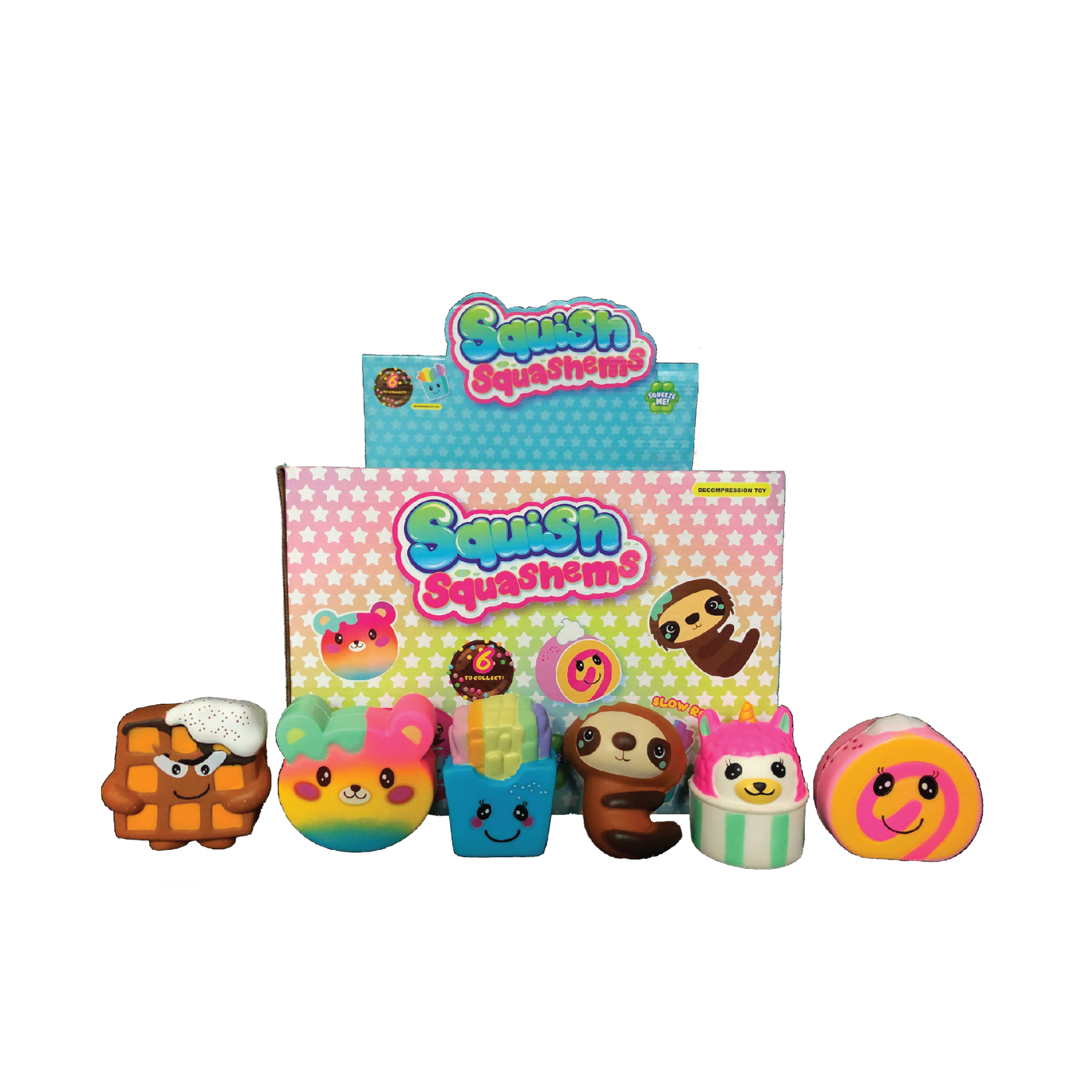 Party Planet Squishy (Model No: 0091) Assorted Design