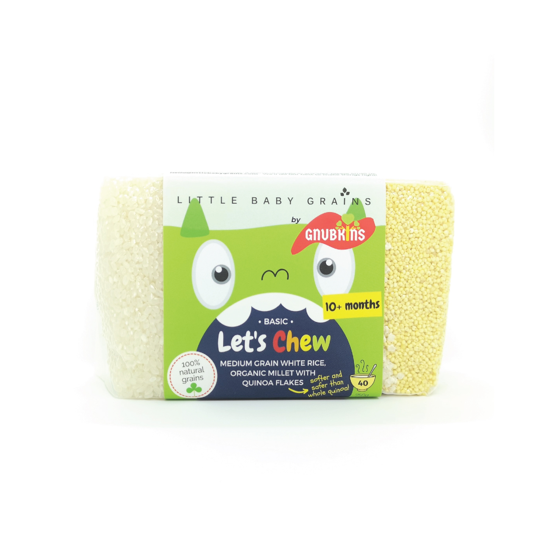 Little Baby Grains Let's Chew (Basic) 10 Months - 750g