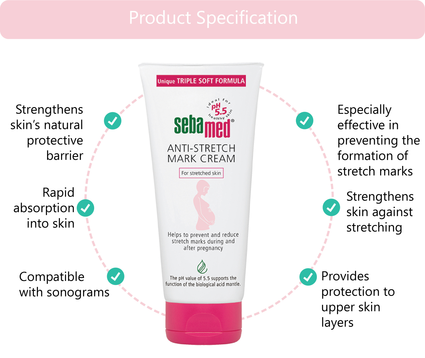 Sebamed Anti Stretch Mark Cream - 200ml
