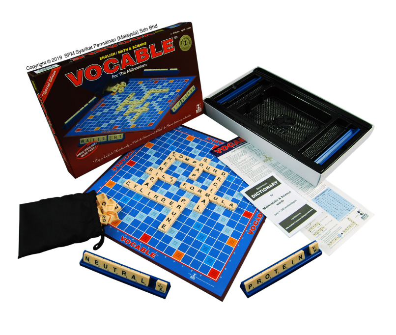 Vocable - English Maths And Science Board Game (MSPM167)