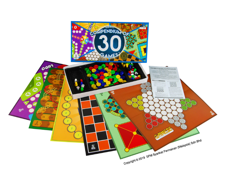 Compendium Of 30 Games Board Game (MSPM23)