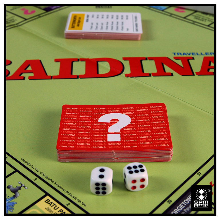 Saidina Traveller Play-Buy Properties Tycoon Board Game (MSPM78)
