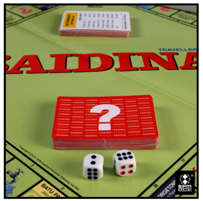 Saidina Traveller Play-Buy Properties Tycoon Board Game (MSPM78)