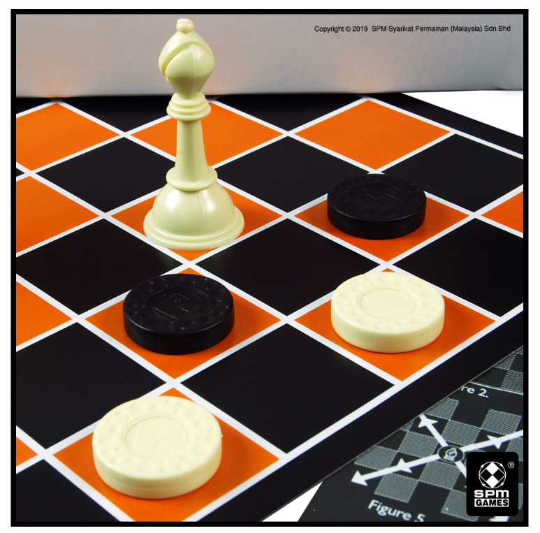 Shahs Standard 2 In 1 Chess And Checkers Set Board Game (MSPM88)