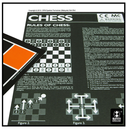 Shahs Standard 2 In 1 Chess And Checkers Set Board Game (MSPM88)