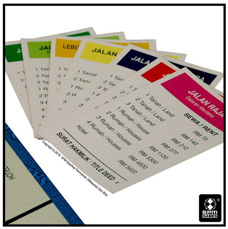 Saidina Kuala Lumpur Play-Buy Properties Tycoon Board Game (MSPM92)