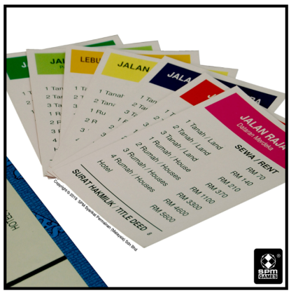 Saidina Kuala Lumpur Play-Buy Properties Tycoon Board Game (MSPM92)
