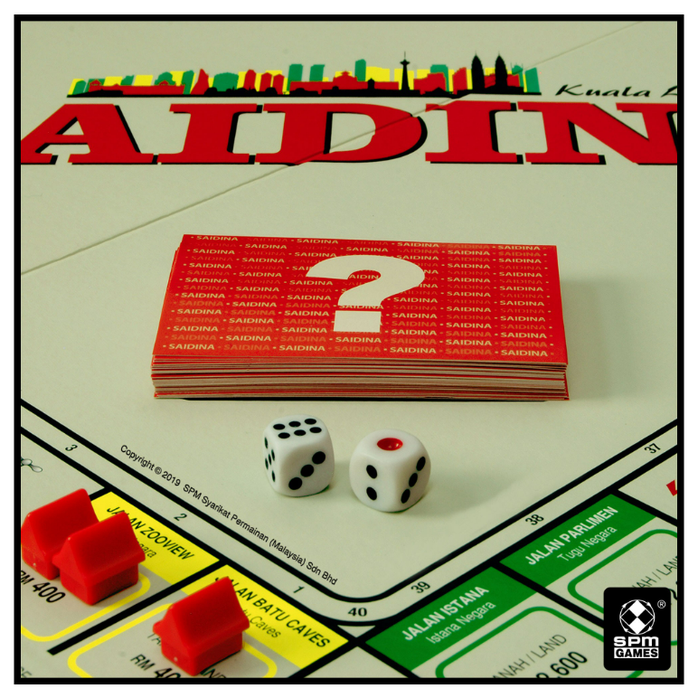 Saidina Kuala Lumpur Play-Buy Properties Tycoon Board Game (MSPM92)