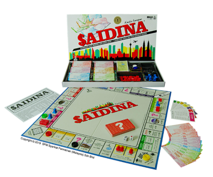 Saidina Kuala Lumpur Play-Buy Properties Tycoon Board Game (MSPM92)