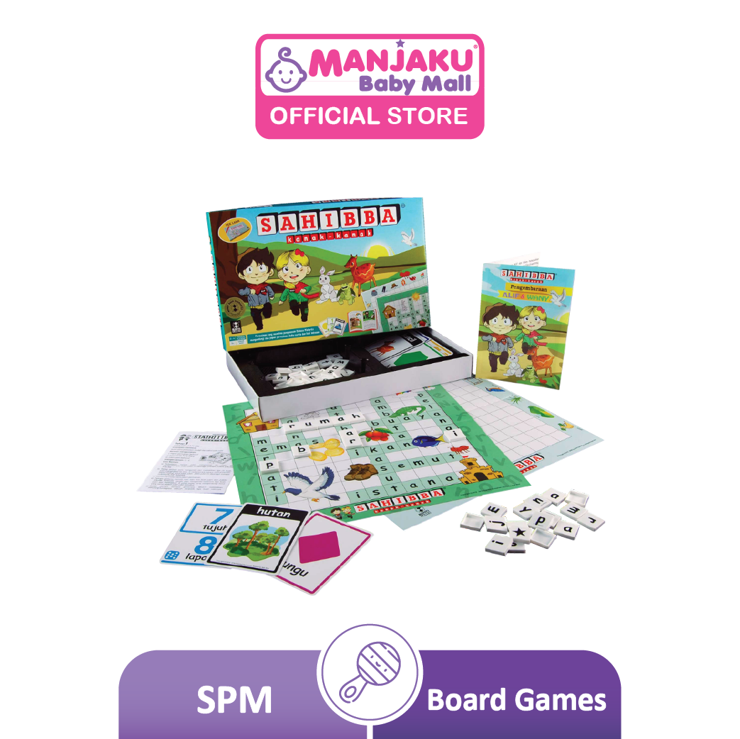 Sahibba Kanak-Kanak Word Game Board Game (MSPM204)