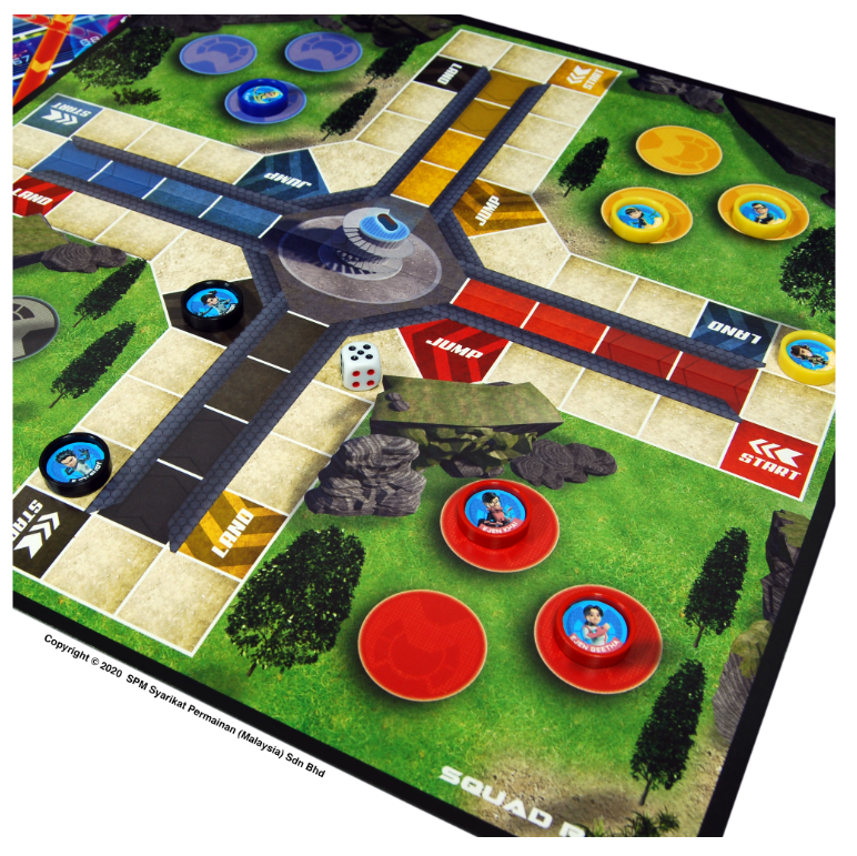 Ejen Ali Misi Boot Camp 3 In 1 Board Game (MSPM899)