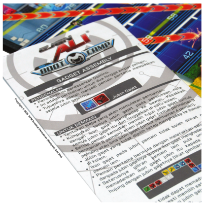 Ejen Ali Misi Boot Camp 3 In 1 Board Game (MSPM899)