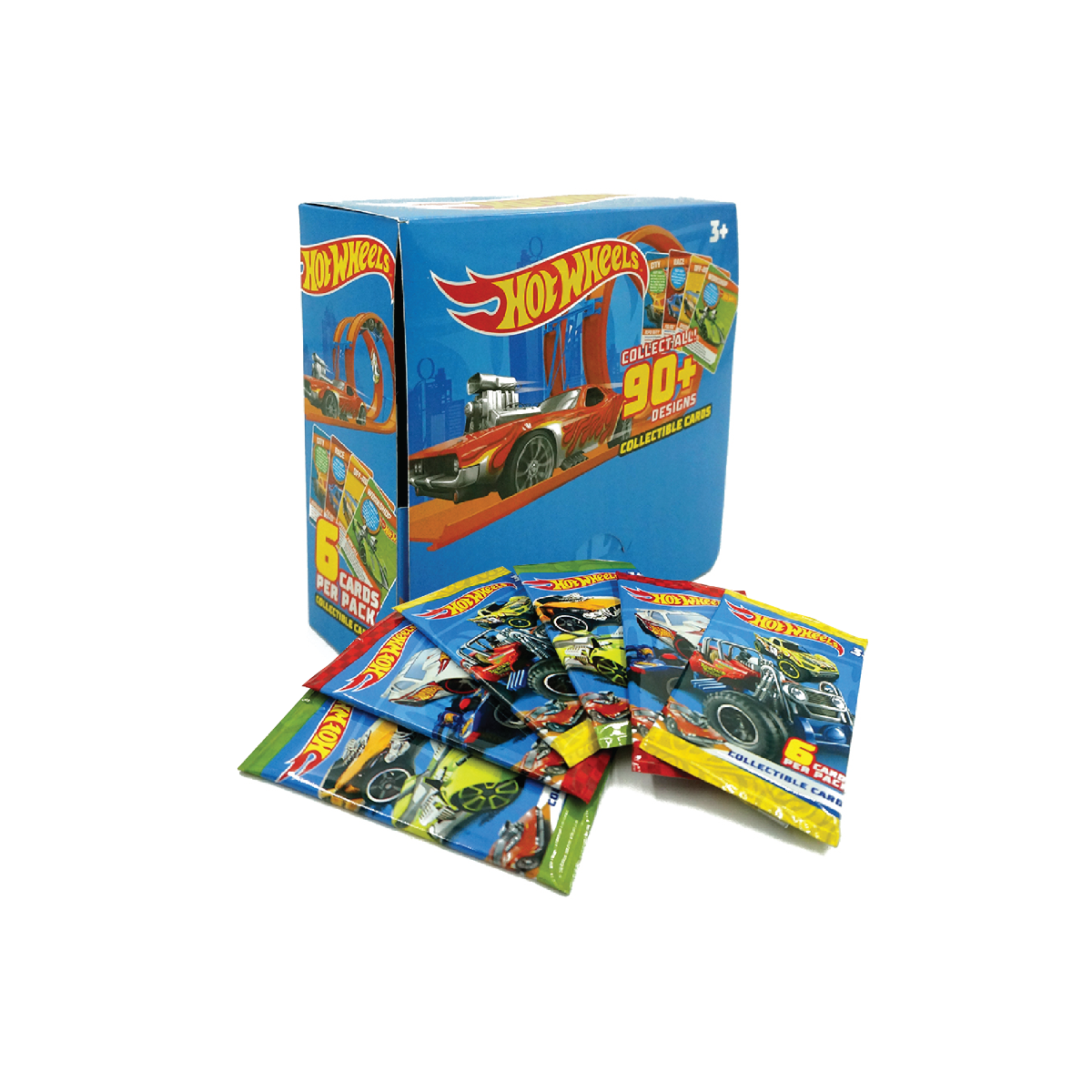 CK-Hot Wheels Collectible Cards (1 pack) - Asstorted Color
