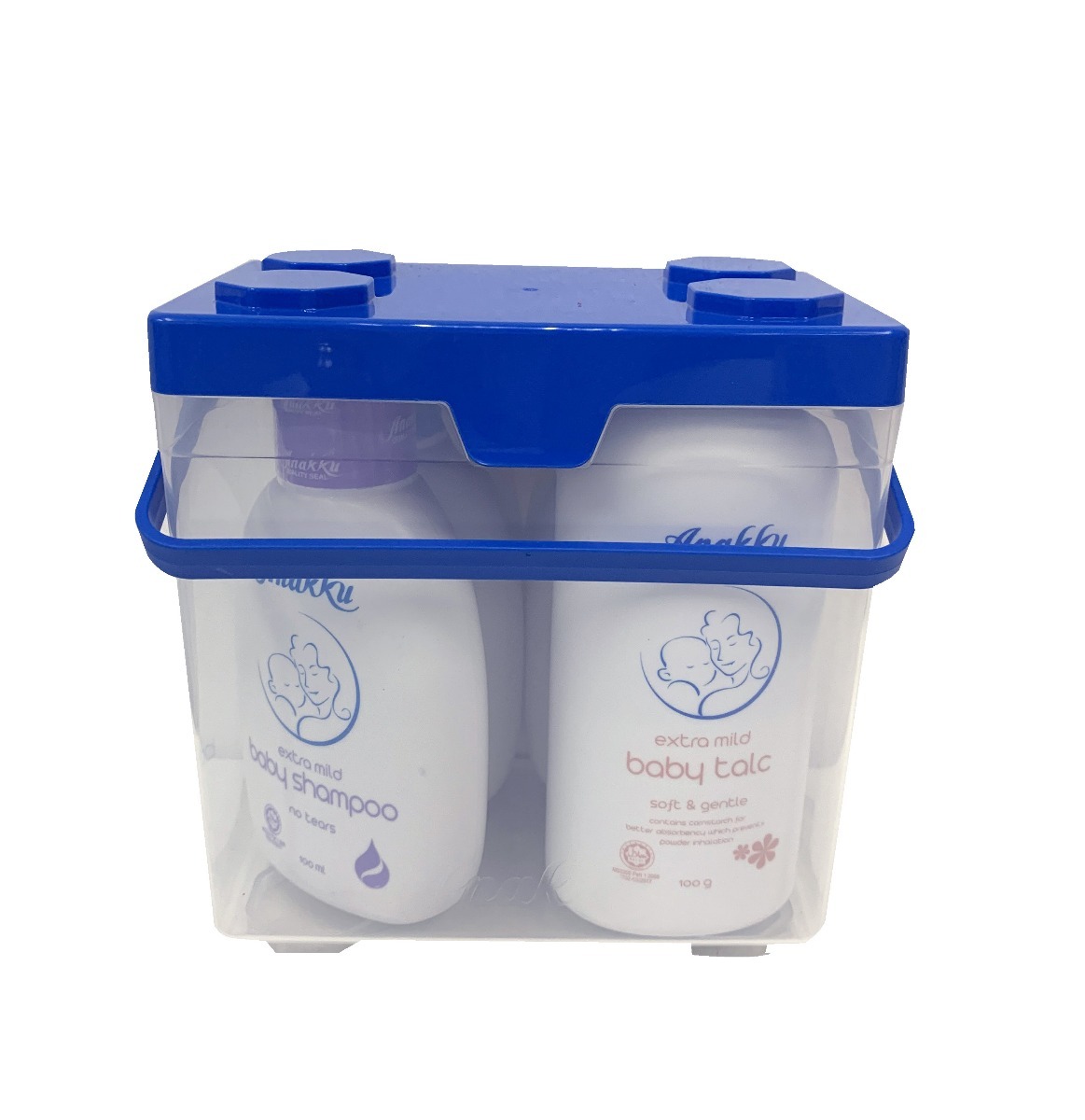 Anakku Travel Toiletries Set (100ml) 4-In-1 - Assorted Color