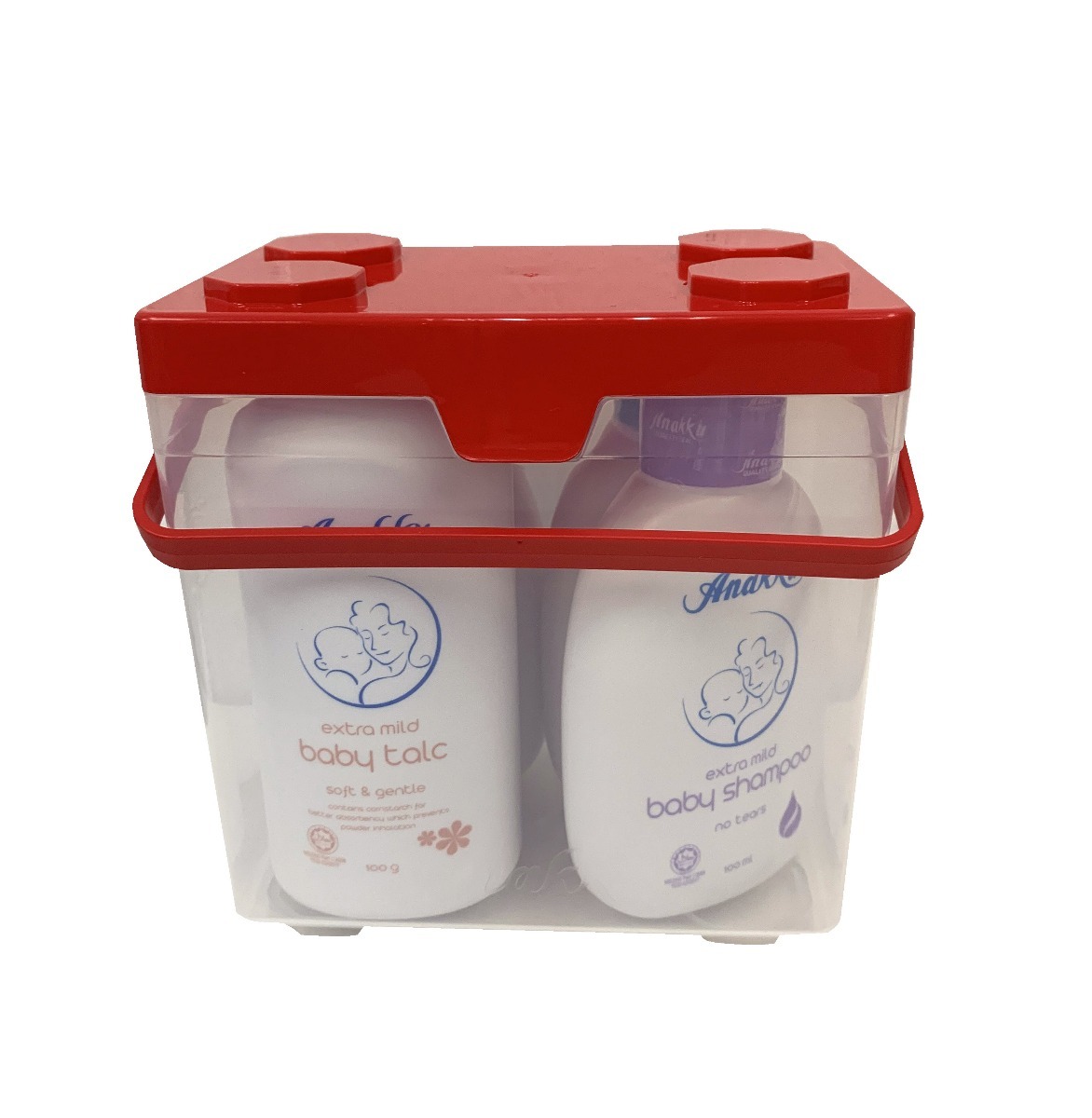Anakku Travel Toiletries Set (100ml) 4-In-1 - Assorted Color