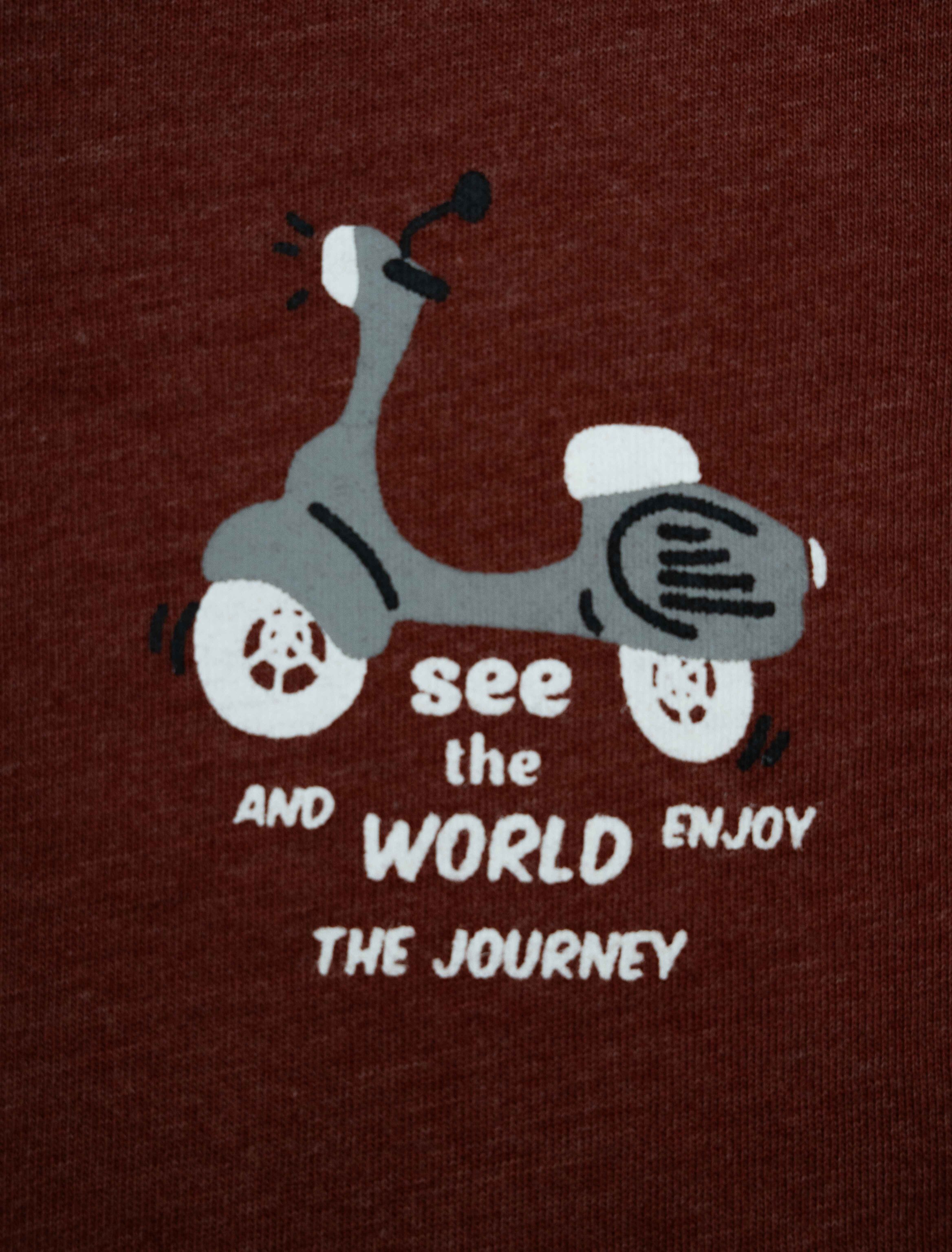 B.HIPPO S/S TOP (HTT0825-10086) - SEE THE WORLD