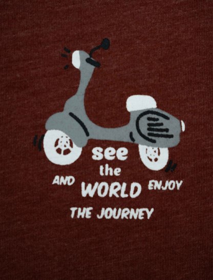 B.HIPPO S/S TOP (HTT0825-10086) - SEE THE WORLD