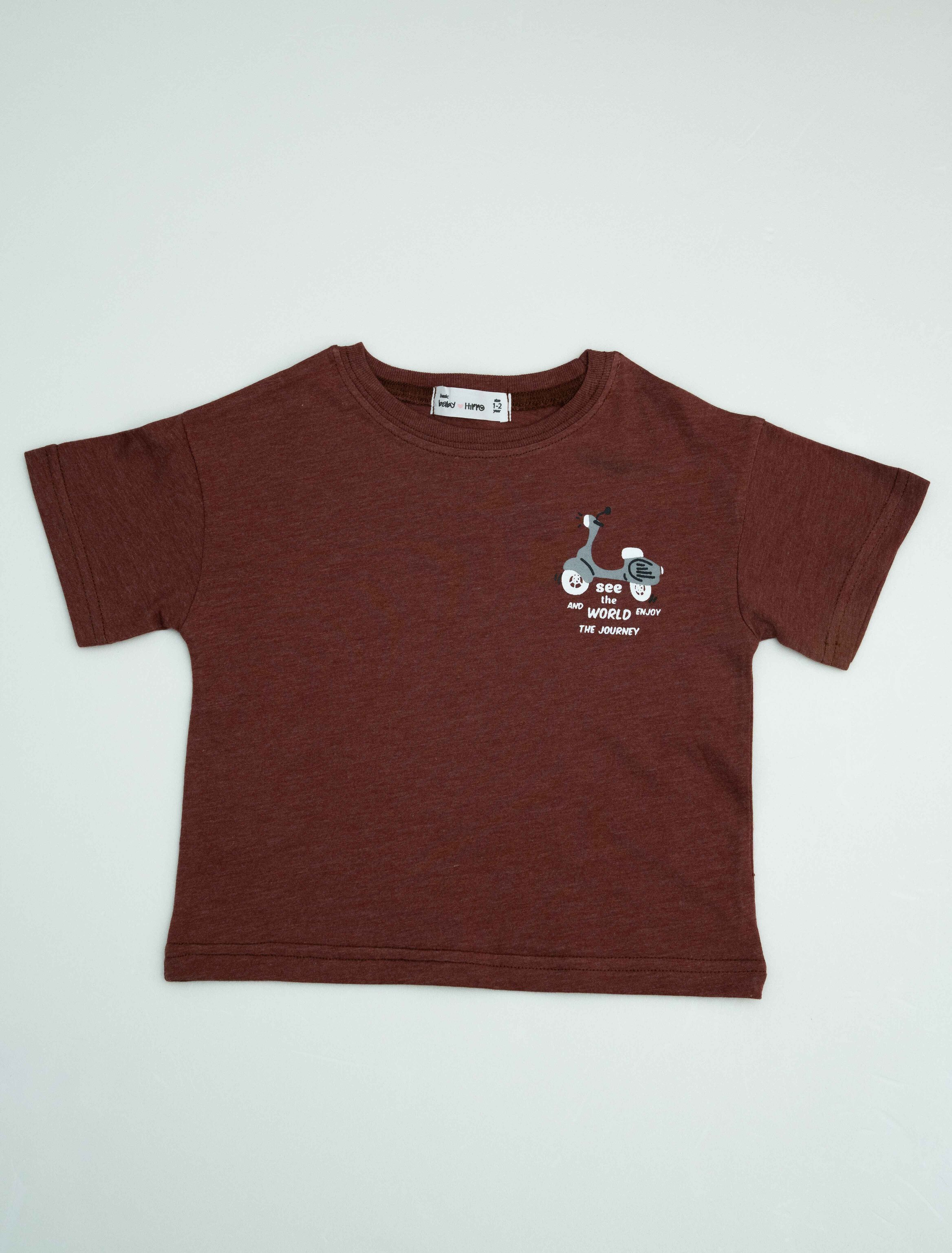 B.HIPPO S/S TOP (HTT0825-10086) - SEE THE WORLD