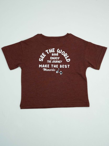 B.HIPPO S/S TOP (HTT0825-10086) - SEE THE WORLD