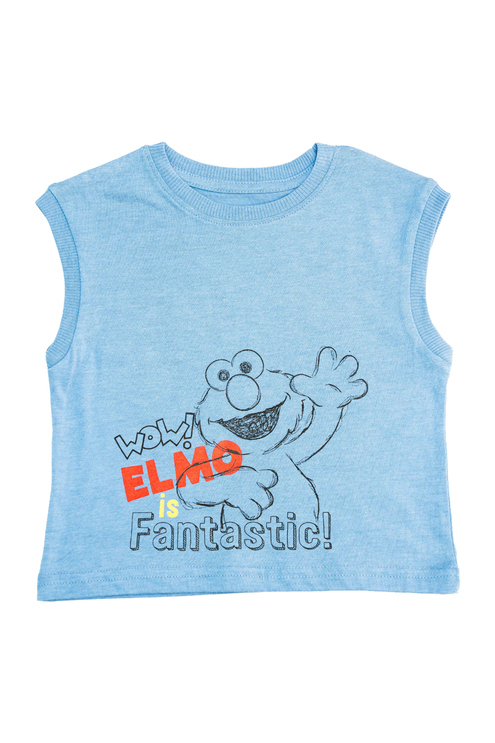 SESAME S/LESS TOP (STT0825-20017) - BLUE