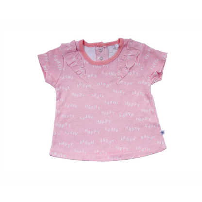 Baby Hippo 3 in 1 Infant Girl Suitset HFI1222-49004 - Pink