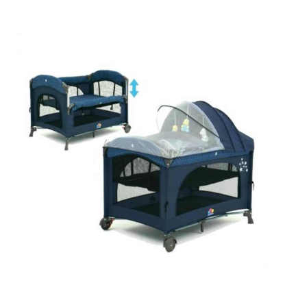 Bubbles Completo Premium Playard/Playpen (BUE1015) - Navy