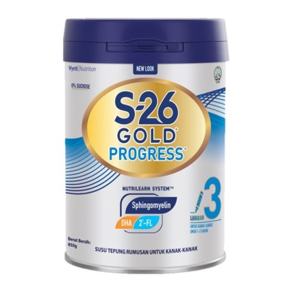 S26 Gold Progress Step 3 Milk Formula 850g