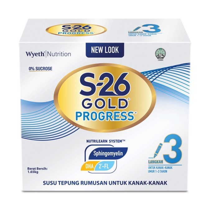 S26 Gold Progress Step 3 Milk Formula 550g