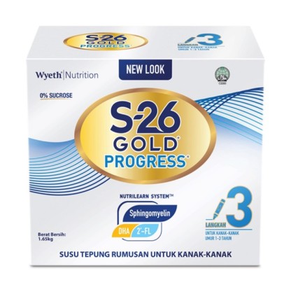 S26 Gold Progress Step 3 Milk Formula 550g