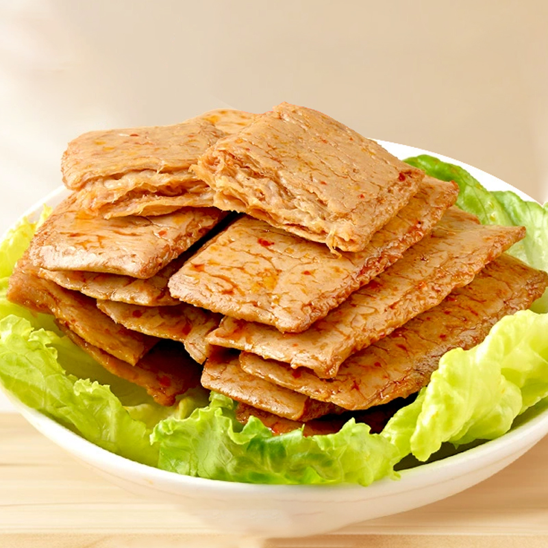 手撕素肉麻辣豆干