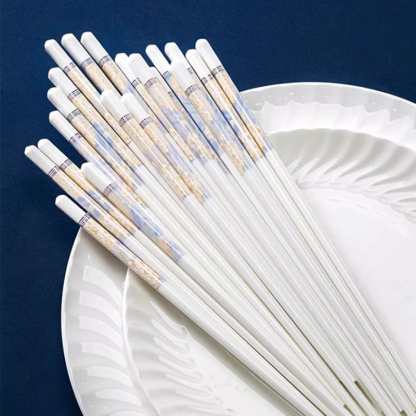 防黴抗摔陶瓷筷子（10雙裝）