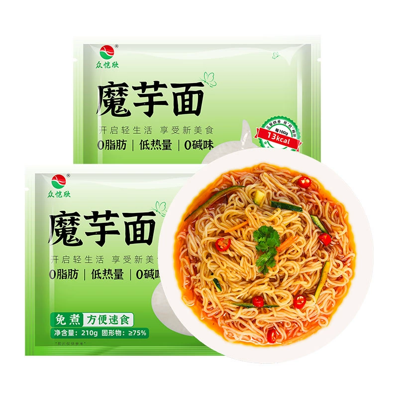 【免煮速食】0脂肪魔芋麵