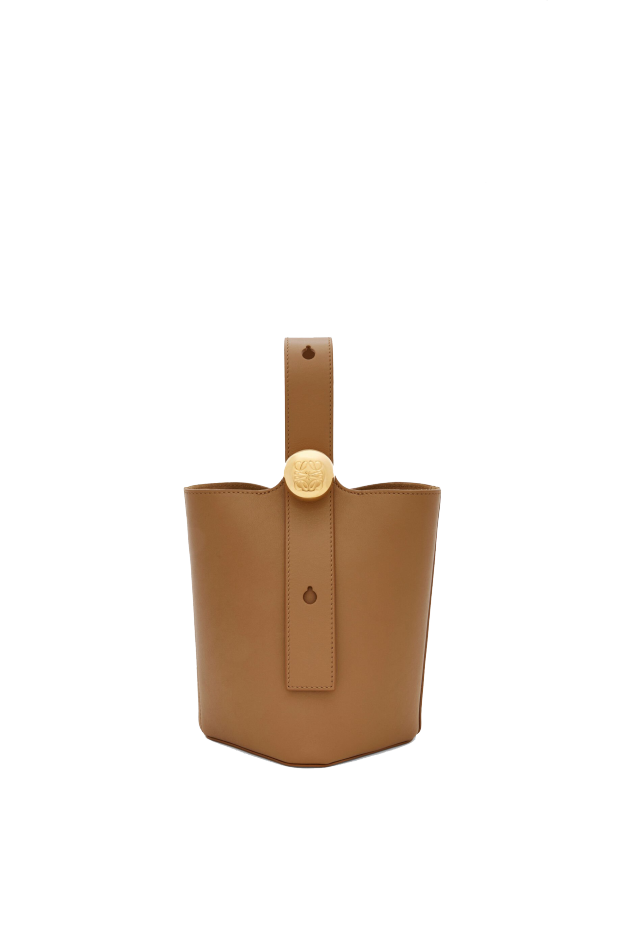 ペブル バケットバッグ ミニ（スムースカーフ）