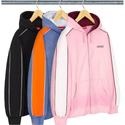 Supreme STATE ZIP UP HOODED SWEATSHIRT ジッパー フード スウェットシャツ