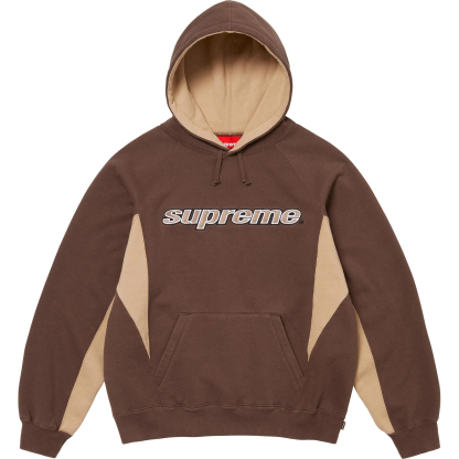supreme DIVISION HOODED SWEATSHIRT 刺繍ロゴ入りパーカー