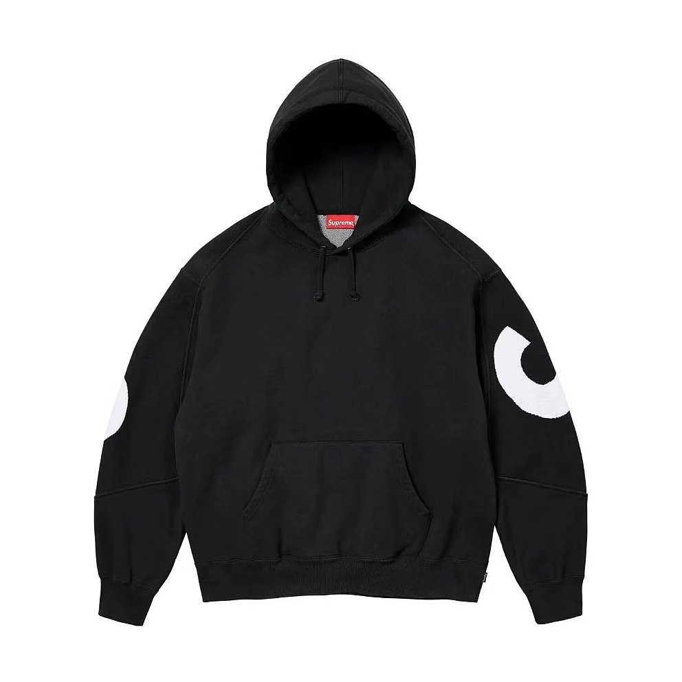 背面に大きなマイクロロゴプリントが施されたSupreme WEEK13 BIG LOGOの男女兼用パーカー