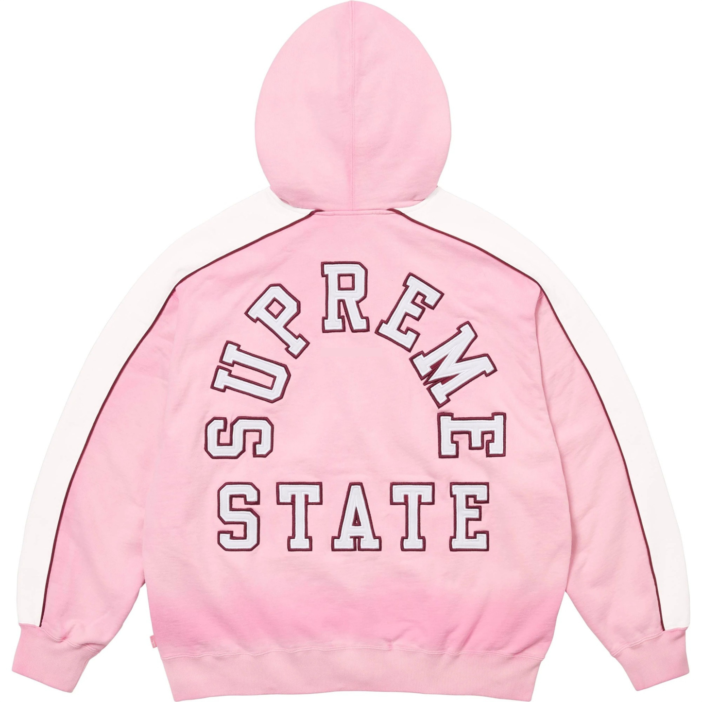 Supreme STATE ZIP UP HOODED SWEATSHIRT ジッパー フード スウェットシャツ