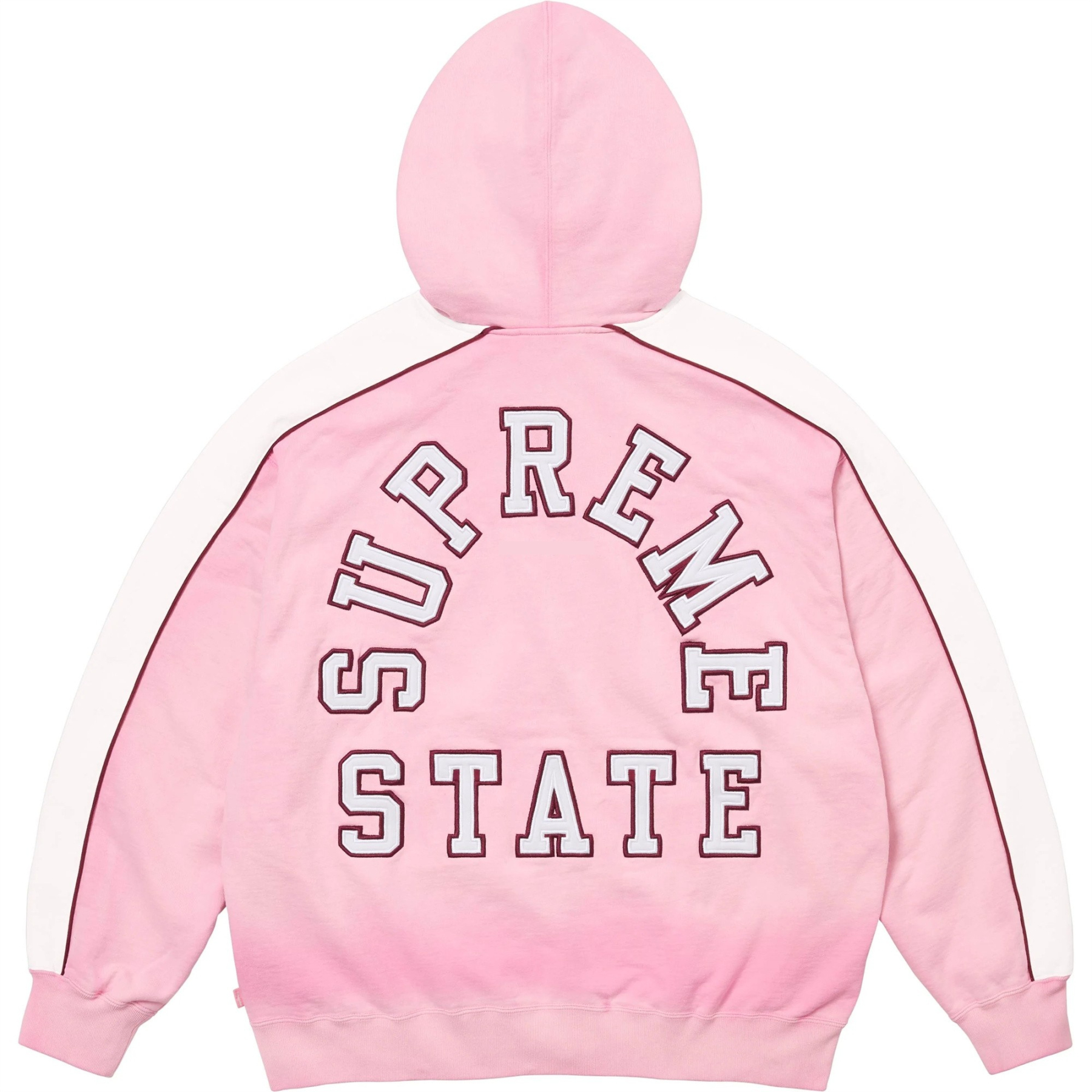 Supreme STATE ZIP UP HOODED SWEATSHIRT ジッパー フード スウェットシャツ