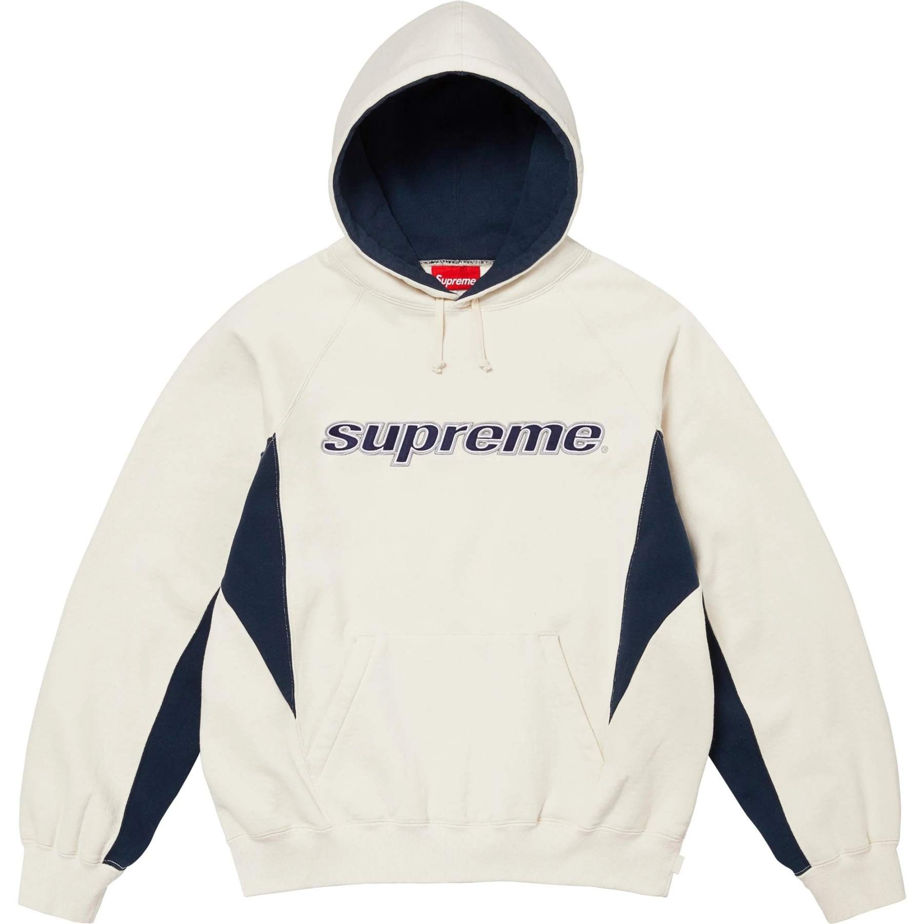 supreme DIVISION HOODED SWEATSHIRT 刺繍ロゴ入りパーカー
