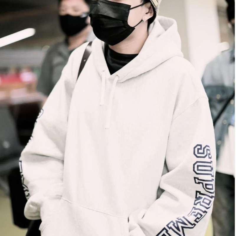 Supreme COLLEGIATE SLEEVE HOODED レタープリント パーカー スウェットシャツ