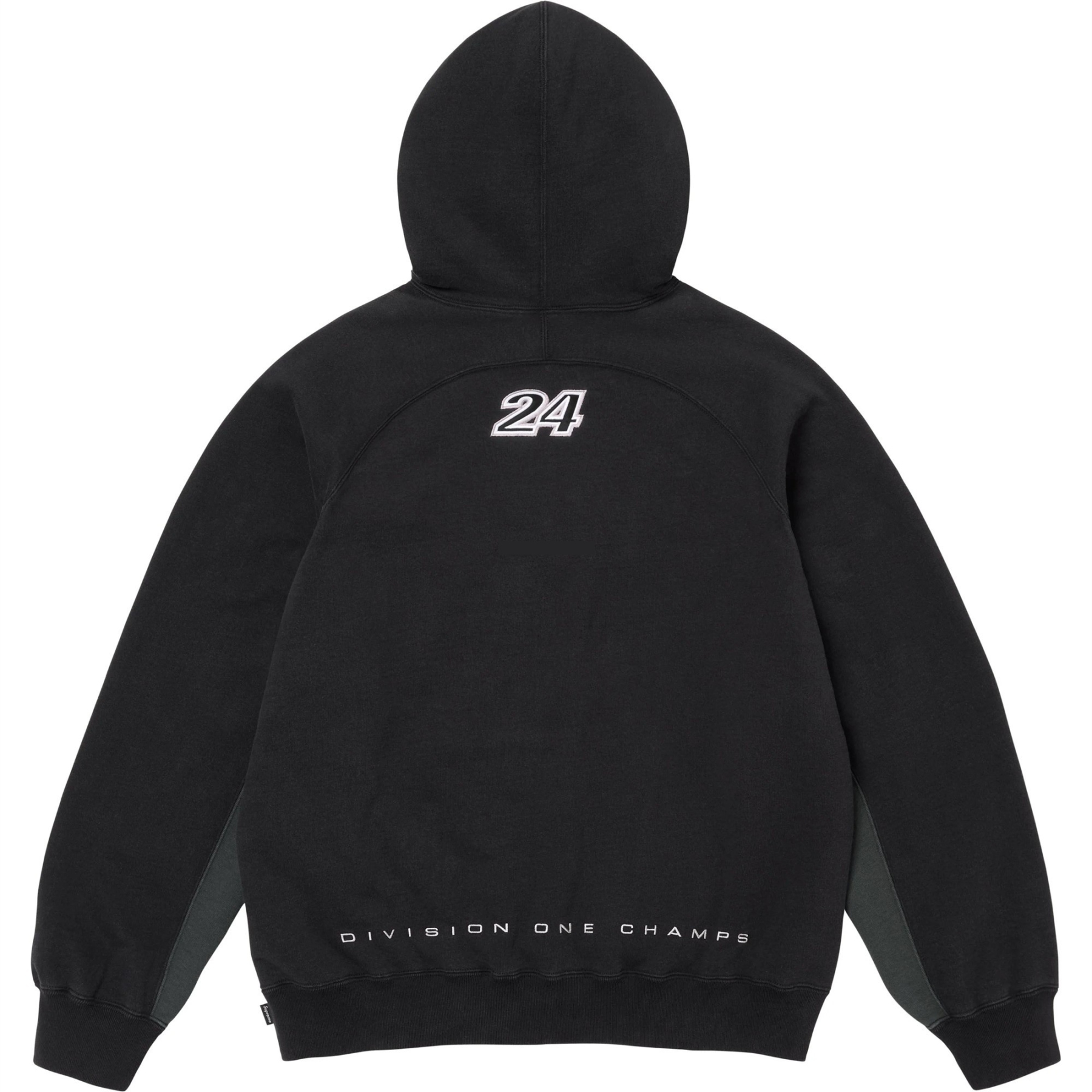supreme DIVISION HOODED SWEATSHIRT 刺繍ロゴ入りパーカー