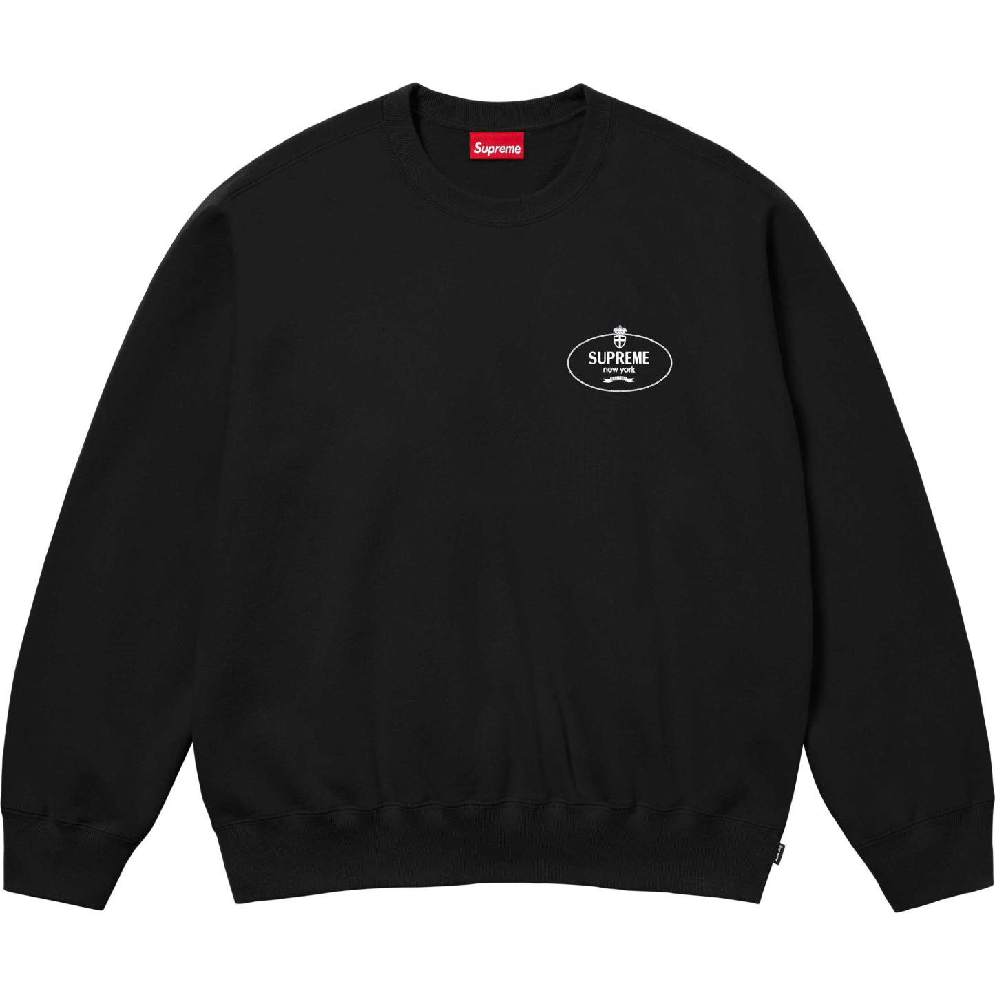 Supreme CREST CREWNECK ロゴ クルーネック プルオーバー 長袖 スウェットシャツ マルチカラー