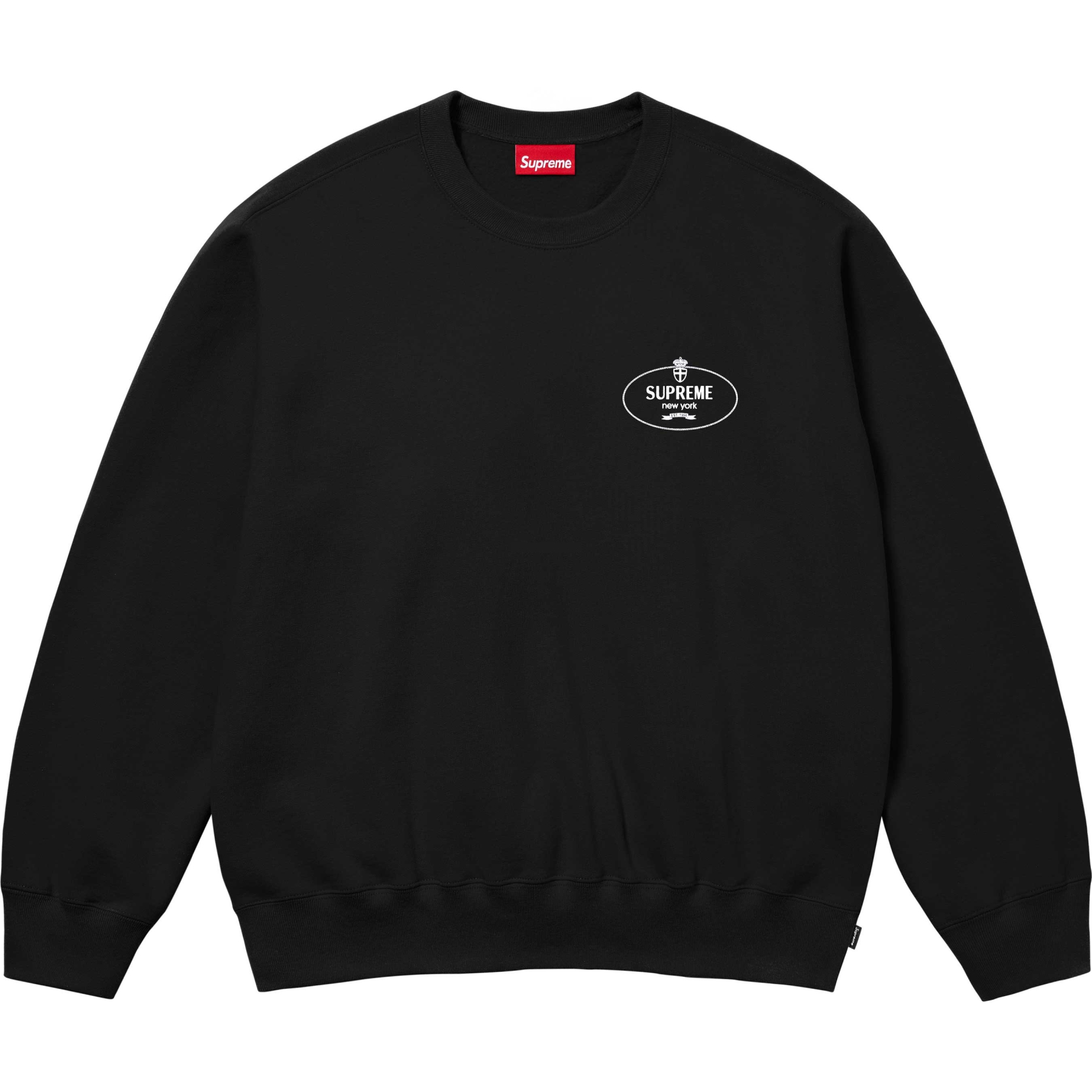 Supreme CREST CREWNECK ロゴ クルーネック プルオーバー 長袖 スウェットシャツ マルチカラー