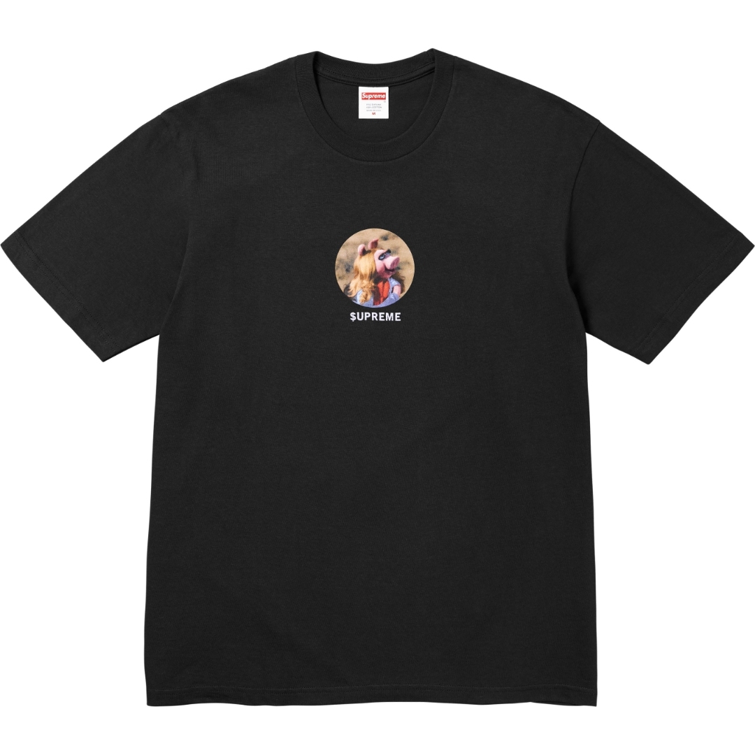 Supreme Week19 MISS PIGGY TEE ミスピッグ 半袖Tシャツ 夏 ユニセックス