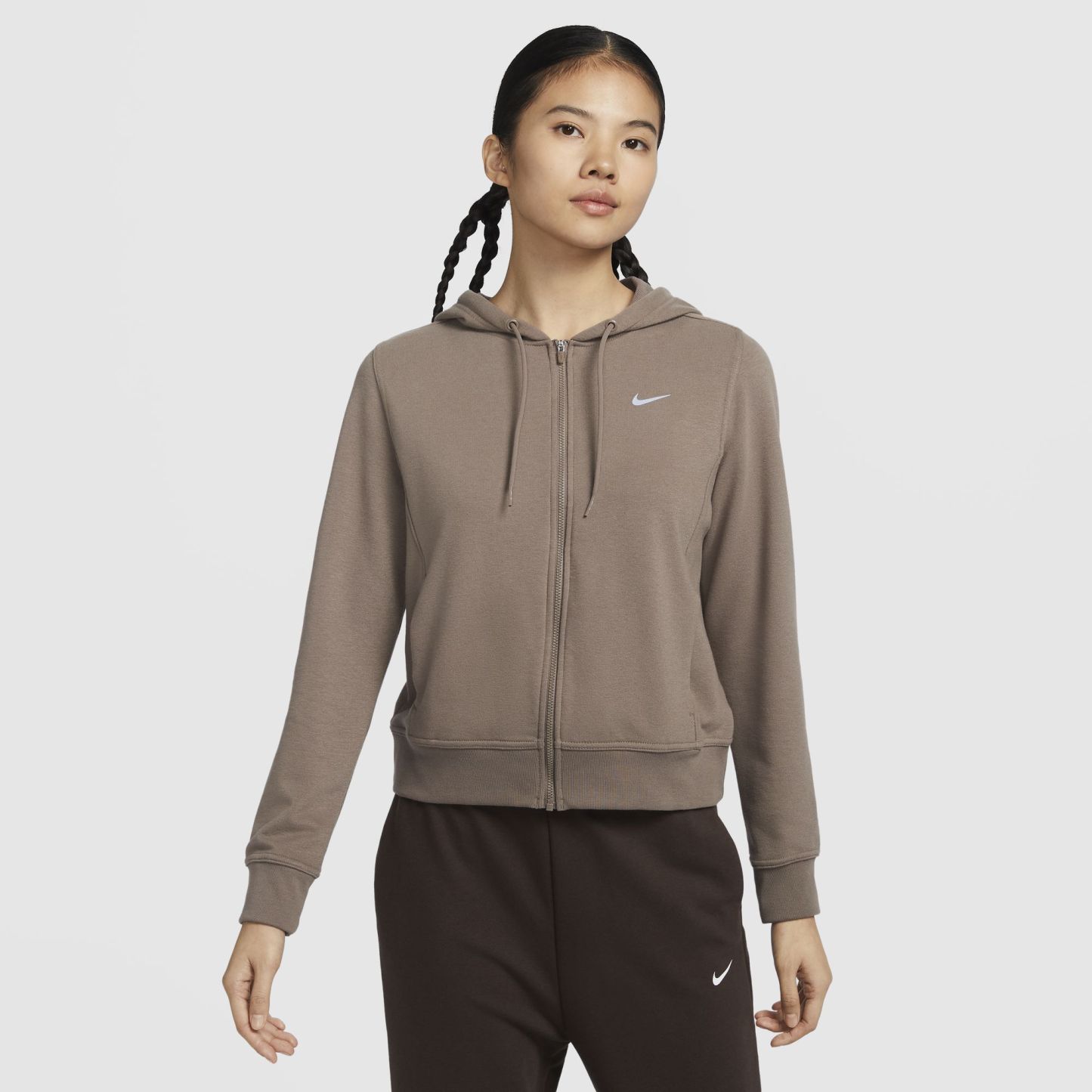 Nike ナイキ 公式 DRI-FIT ONE レディース 速乾 フレンチテリー フーディー 春のスウェットシャツ