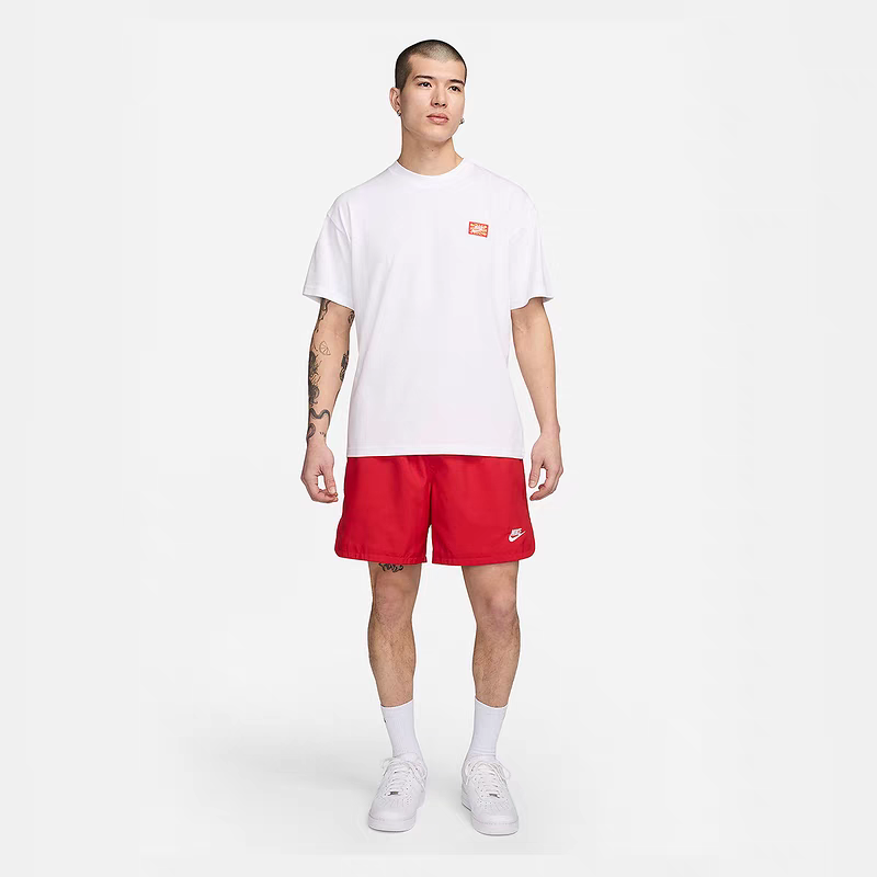ナイキ NIKE M90 ACC CNCT メンズ 厚手コットン ゆったり着心地の良い半袖Tシャツ