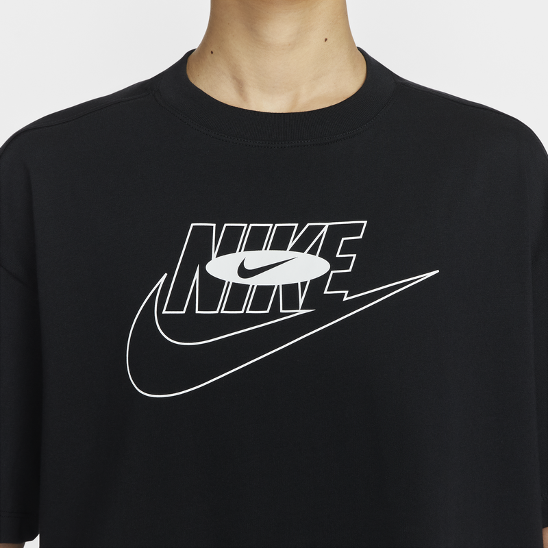 ナイキ Nike カジュアル レディース オーバーサイズ スタイル Tシャツ 春新作 コットン 超ゆったり プリント