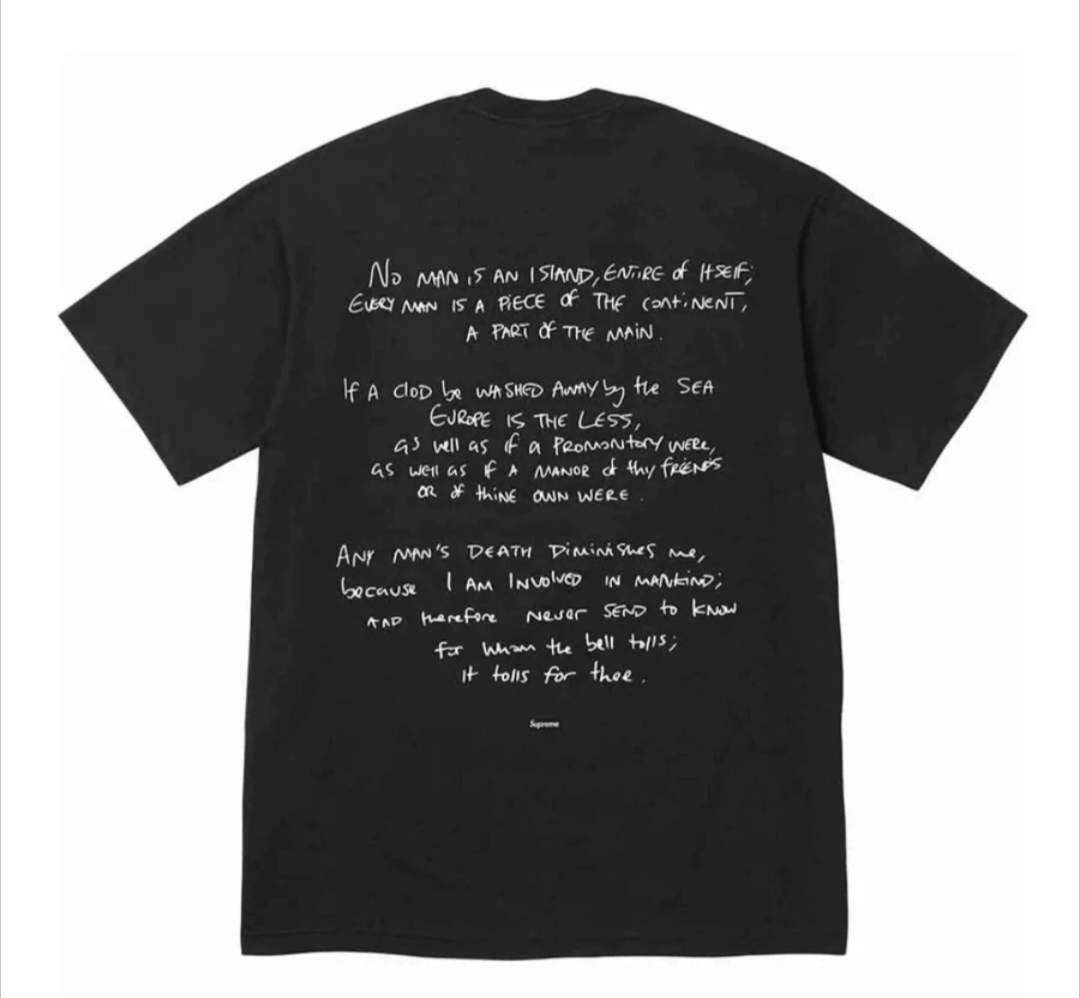 Supreme x Corteiz Week18 RULE THE WORLD TEE 男女兼用 半袖Tシャツ