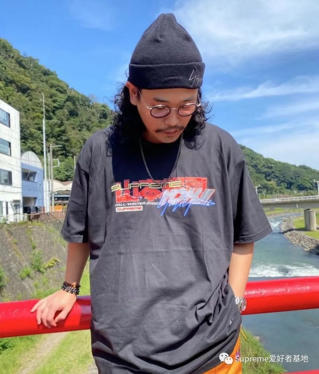 Supreme X Yohji Yamamoto TEE Yamamoto Yohji レター 半袖 Tシャツ メンズ レディース