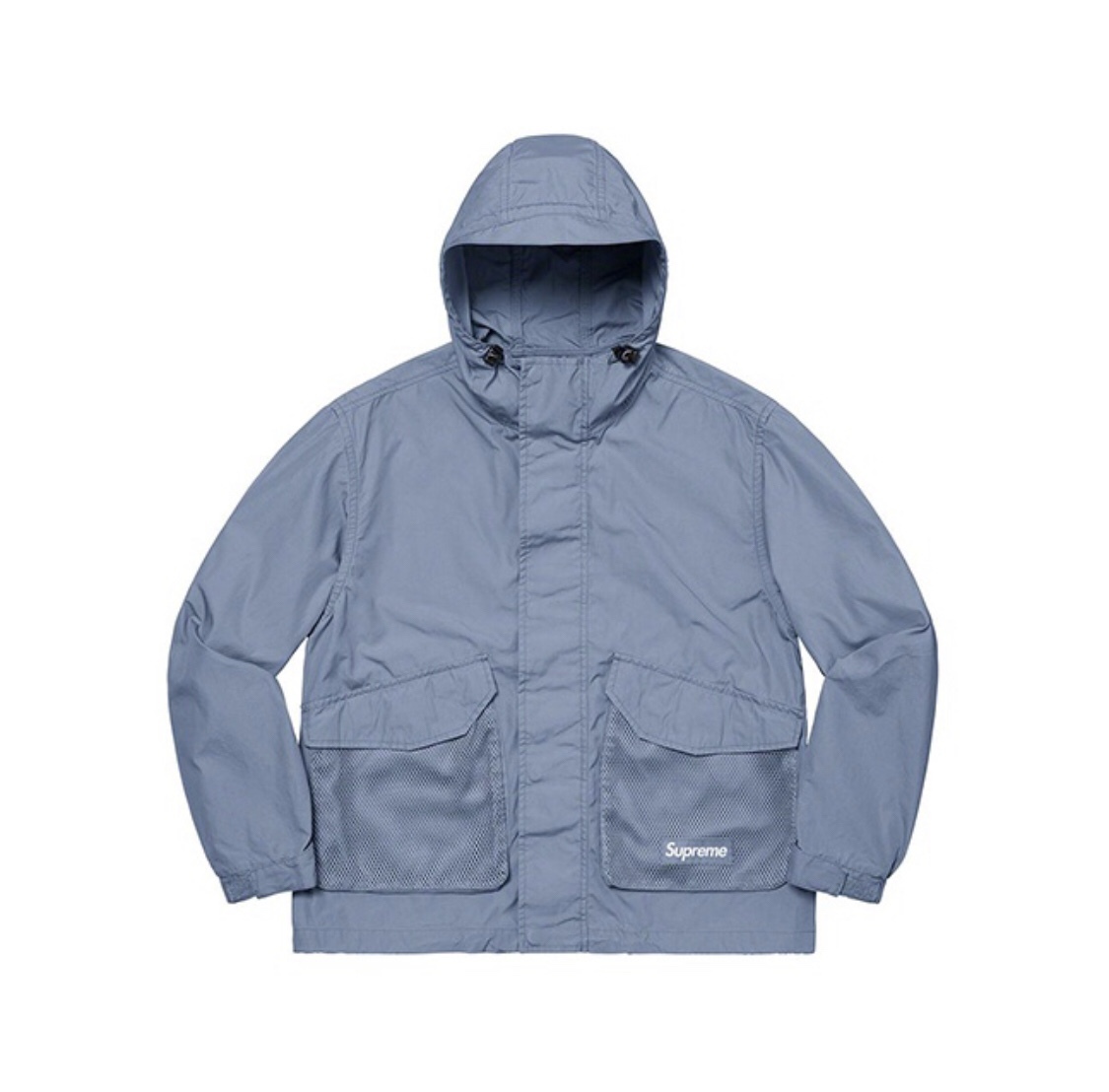 SUPREME メッシュ ポケット カーゴ ウォータープルーフ フェイク ウィンド ジャケット